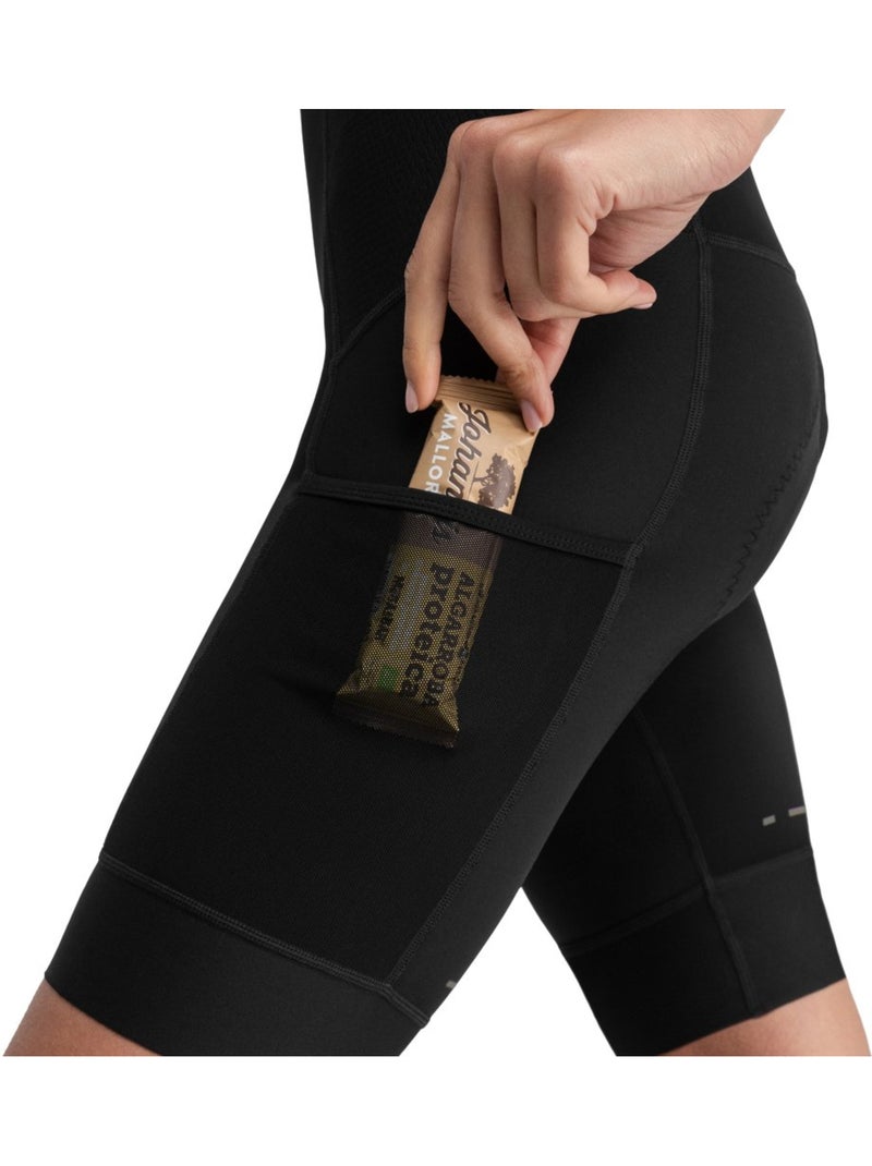 Culote corto gravel mujer ciclismo mujer jet Negro - Kiabi