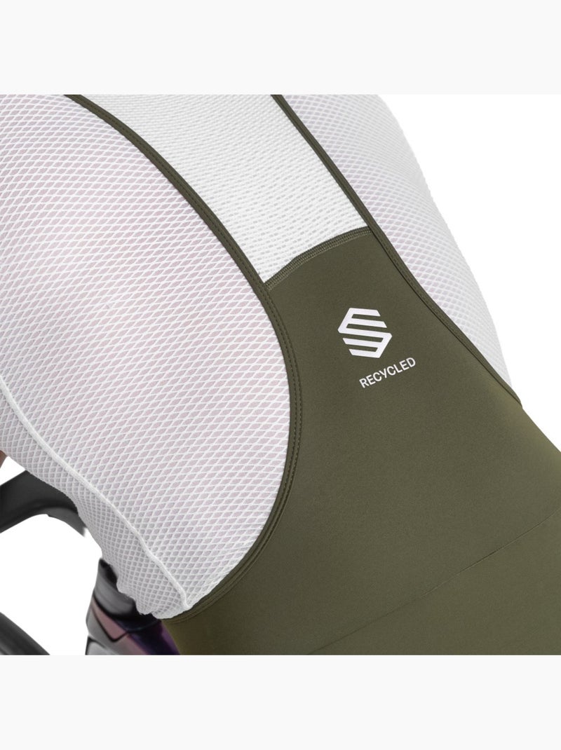 Culote corto reciclado ciclismo hombre ciclismo hombre basil Verde - Kiabi