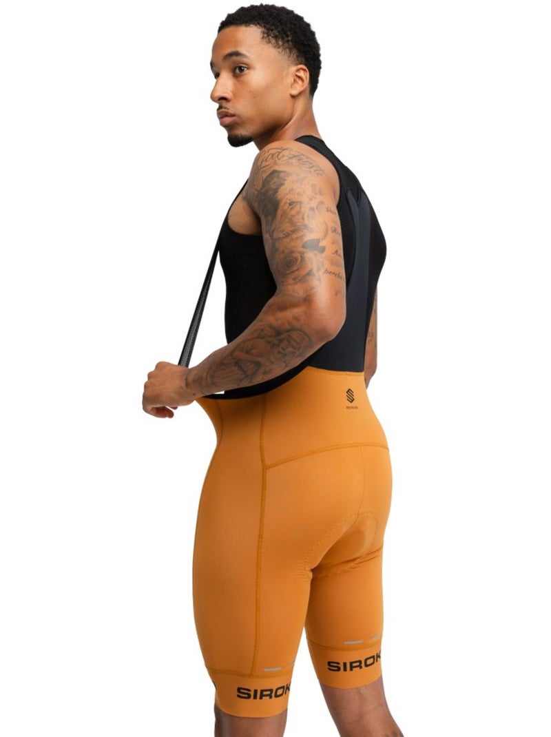 Culote corto reciclado ciclismo hombre ciclismo hombre bx terres Marrón - Kiabi