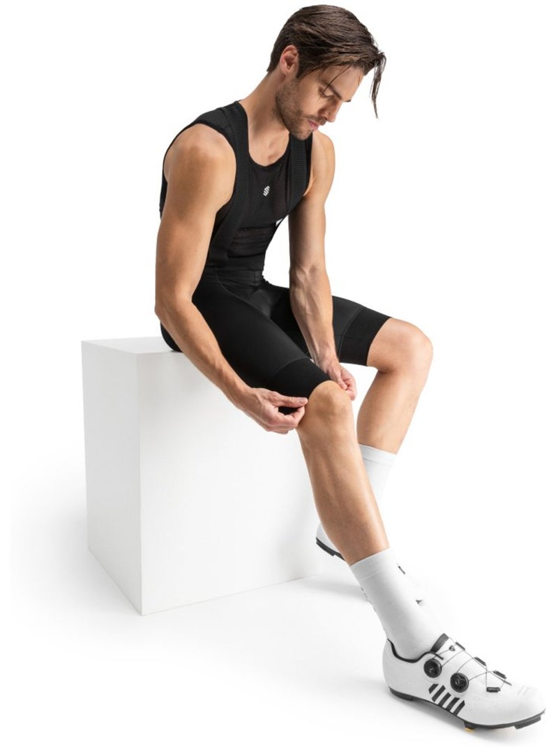 Culote corto reciclado ciclismo hombre ciclismo hombre malhao Negro - Kiabi