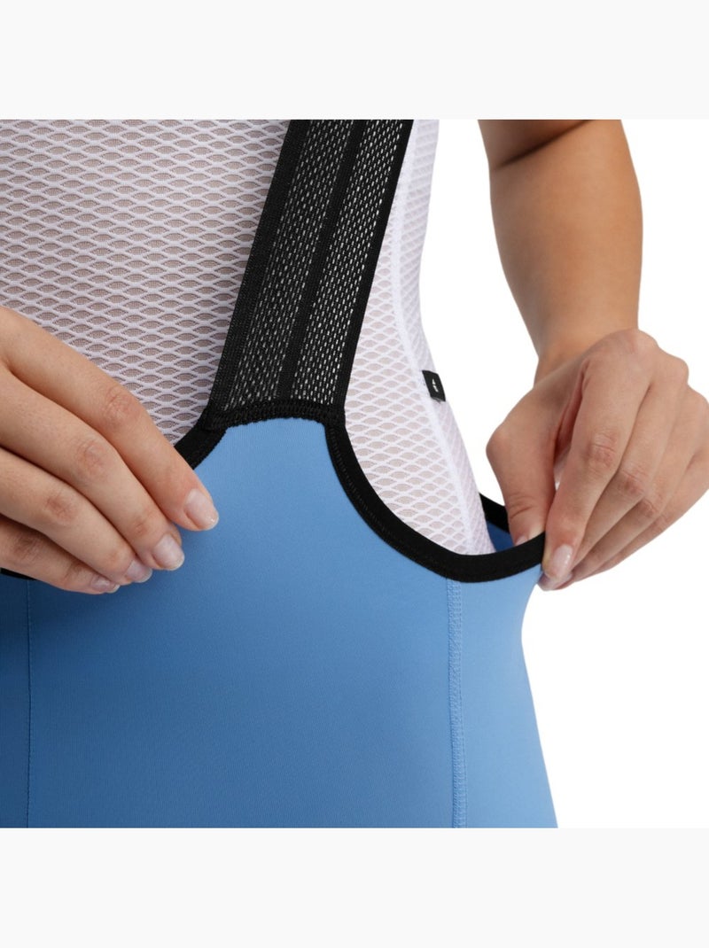 Culote corto reciclado ciclismo mujer ciclismo mujer bx semnoz Violeta - Kiabi