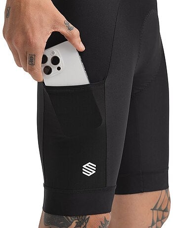 Culote corto sin tirantes cicloturismo hombre ciclismo hombre tour