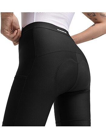 Culote corto sin tirantes cicloturismo mujer ciclismo mujer roam