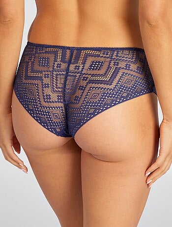 Culote de encaje calado