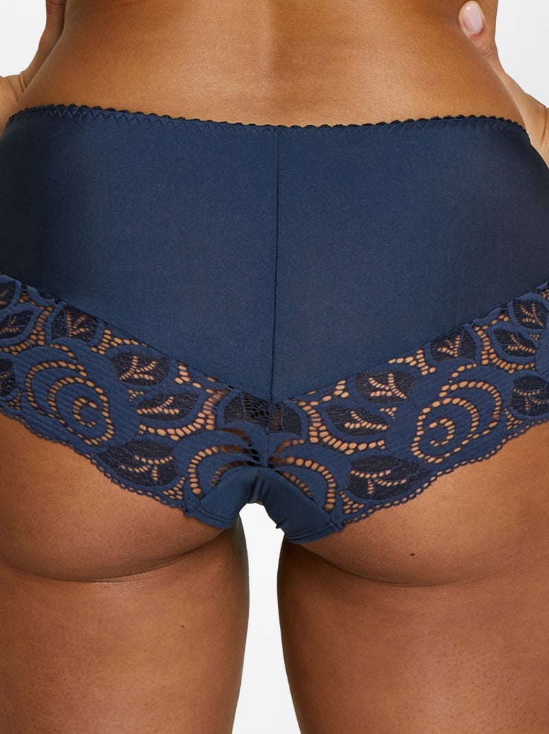 Culote de encaje 'Sans Complexe' AZUL - Kiabi