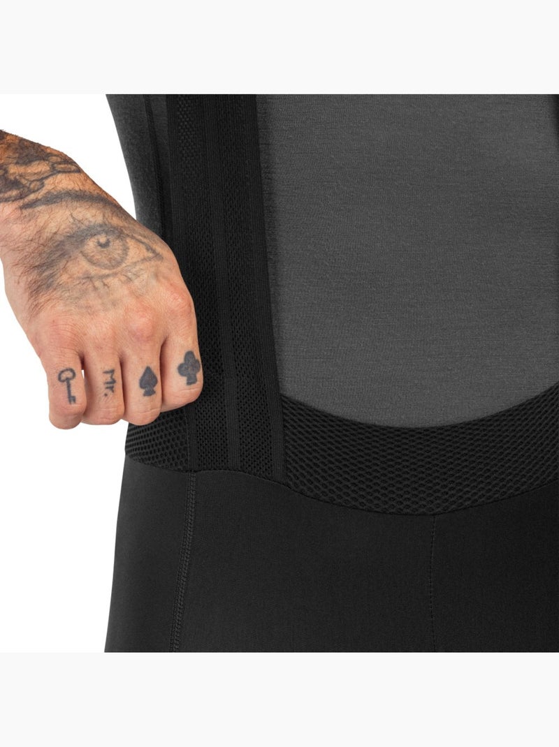 Culote largo ciclismo hombre ciclismo hombre bx envalira Negro - Kiabi