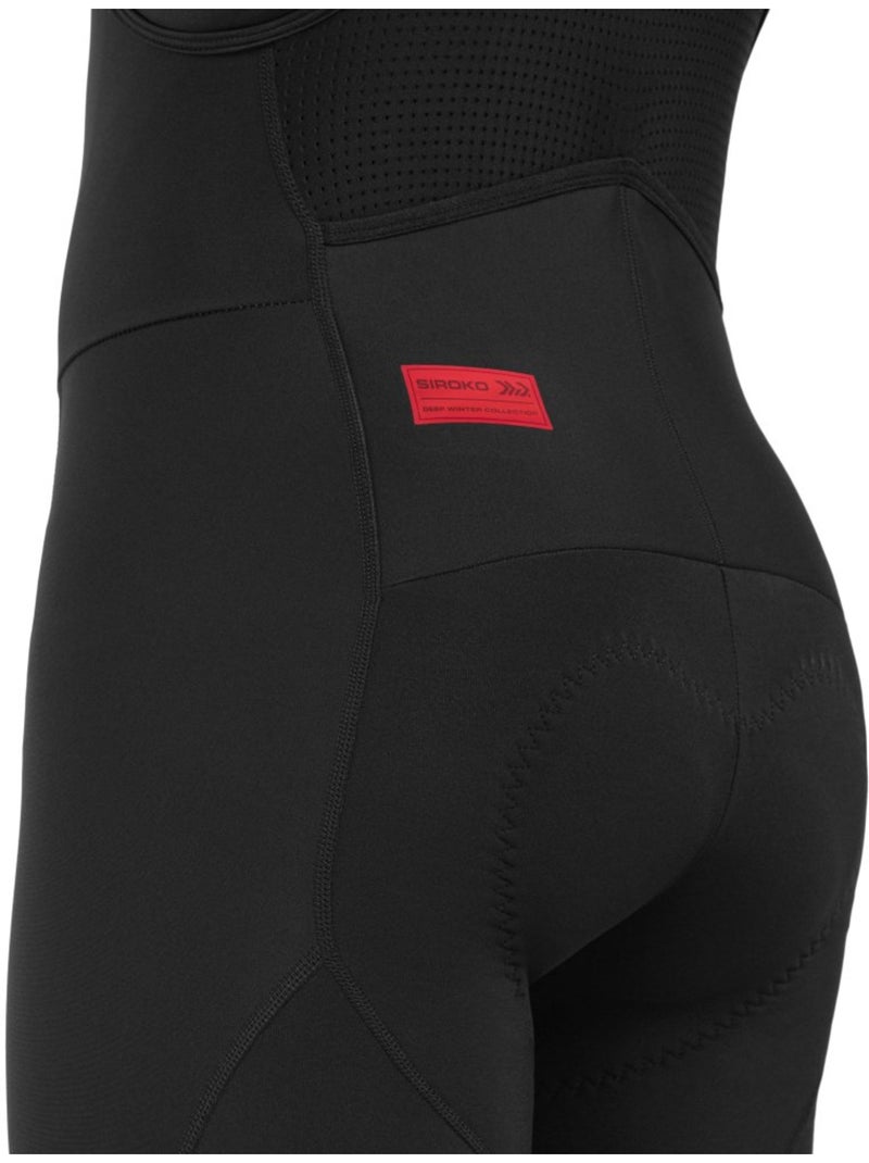 Culote largo ciclismo invierno hombre ciclismo hombre dw troms Negro - Kiabi