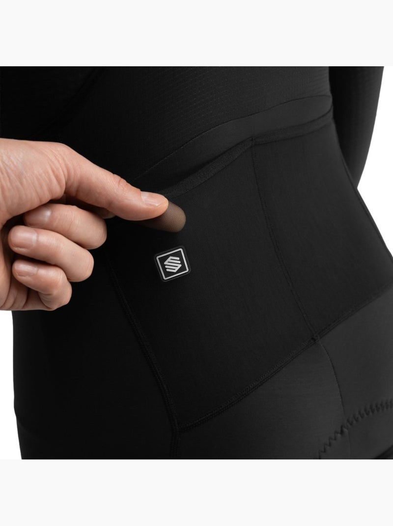 Culote largo térmico de gravel hombre ciclismo hombre apalache Negro - Kiabi