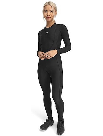 Culote largo térmico de gravel mujer ciclismo mujer delta