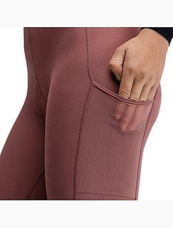 Culote largo térmico de gravel mujer ciclismo mujer delta-w