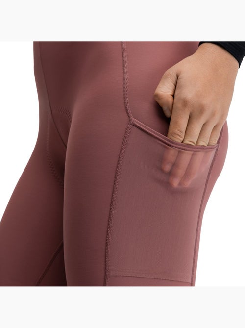 Culote largo térmico de gravel mujer ciclismo mujer delta-w - Kiabi Culote largo térmico de gravel mujer ciclismo mujer delta-w - Kiabi