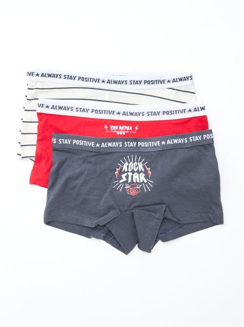 Culotes de punto - Pack de 3 - Kiabi