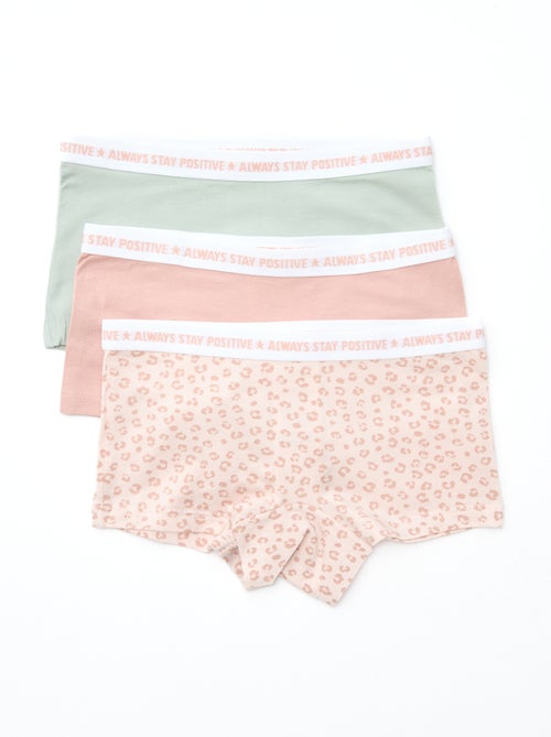 Culotes de punto - Pack de 3 - Kiabi