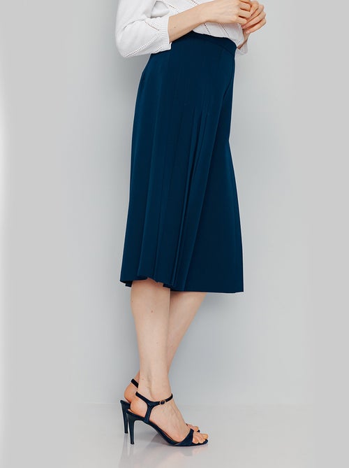 Culottes holgados con cinturilla larga semielástica - Afibel - Kiabi Culottes holgados con cinturilla larga semielástica - Afibel - Kiabi