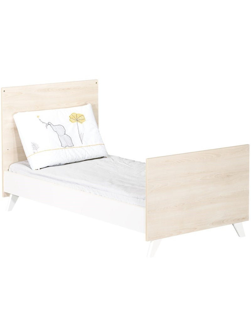 Cuna 140x70 - Little Big Bed de - BABYPRICE Blanco Beige - Kiabi