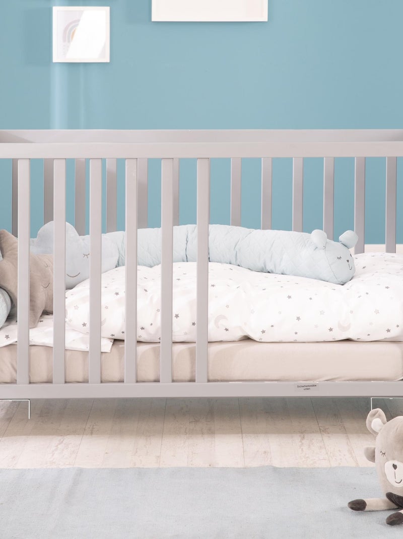 Cuna 2 en 1 colecho y cama independiente ajustable en altura - ROBA Gris - Kiabi