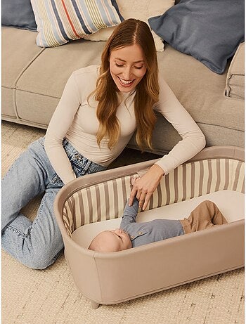 Cuna 3 en 1 LIONELO Maddie Set - Evolutiva - Trona - Plegable - Hasta 15 kg - 4 ruedas