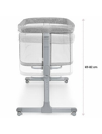 Cuna bebé 3 en 1 luna moby-system colecho y viaje ajustable 7 alturas