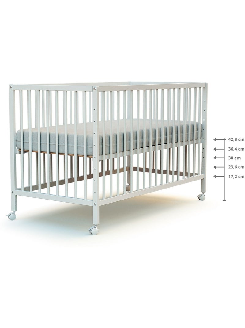 Cuna bebe colecho madera lio Blanco - Kiabi