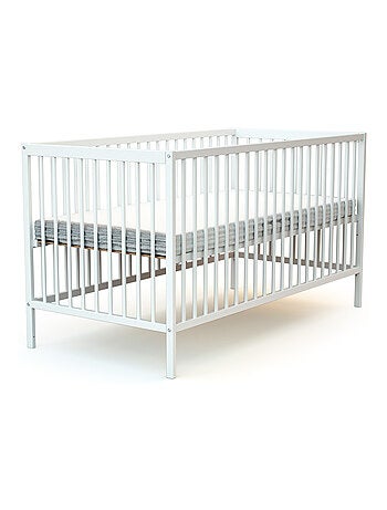 Cuna bebé con colchón one madera
