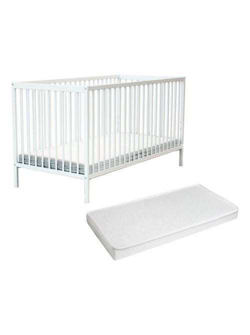 Cuna bebé con colchón one madera - Kiabi Cuna bebé con colchón one madera - Kiabi
