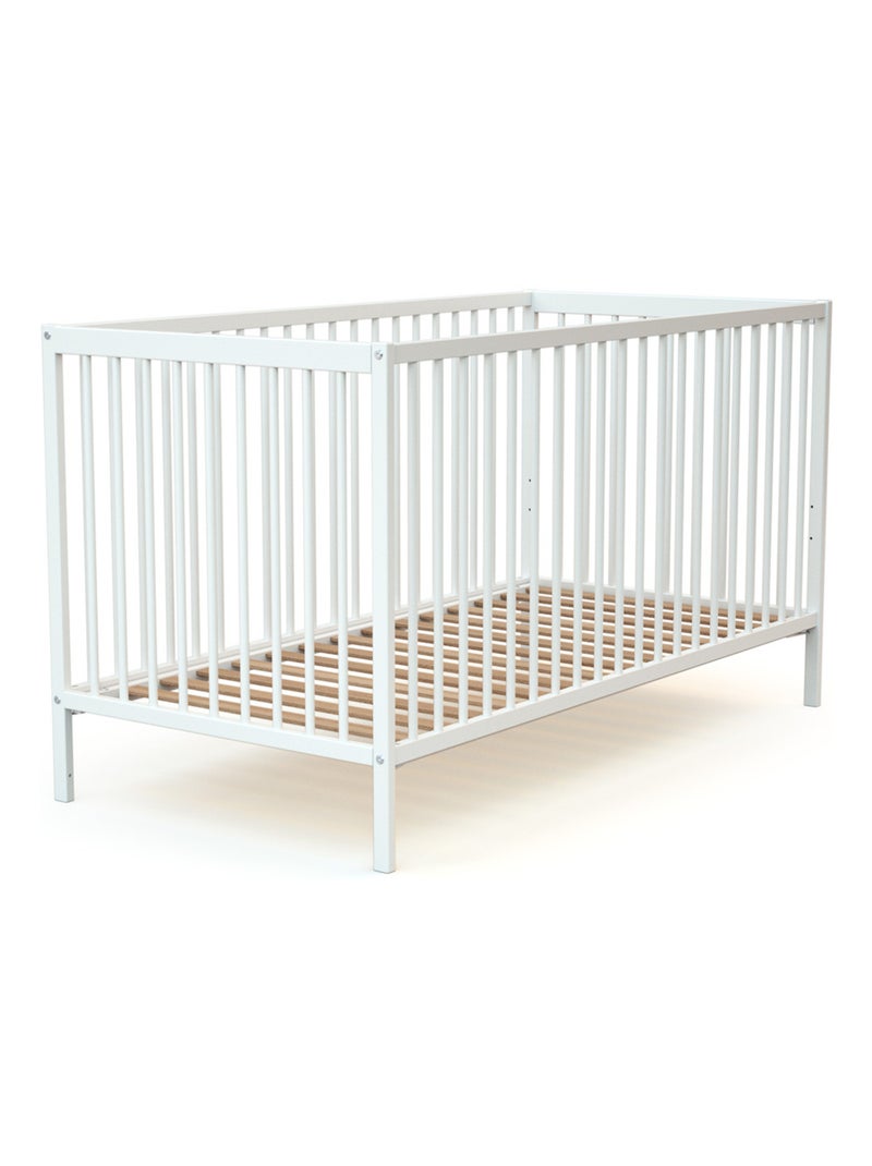 Cuna bebé con colchón one madera Blanco - Kiabi