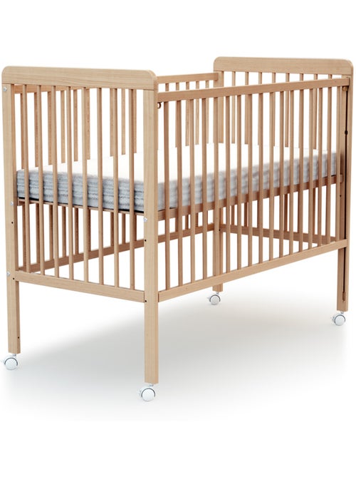 Cuna bebé con lateral abatible livo madera - Kiabi Cuna bebé con lateral abatible livo madera - Kiabi