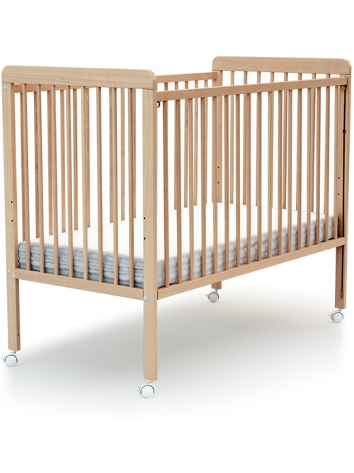 Cuna bebé con lateral abatible livo madera - Kiabi Cuna bebé con lateral abatible livo madera - Kiabi