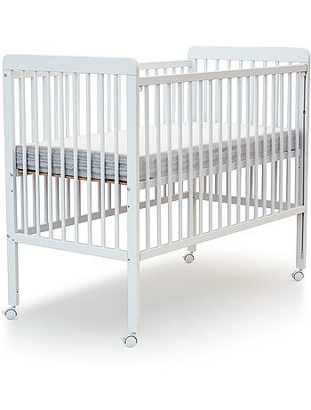 Cuna bebé con lateral abatible livo madera