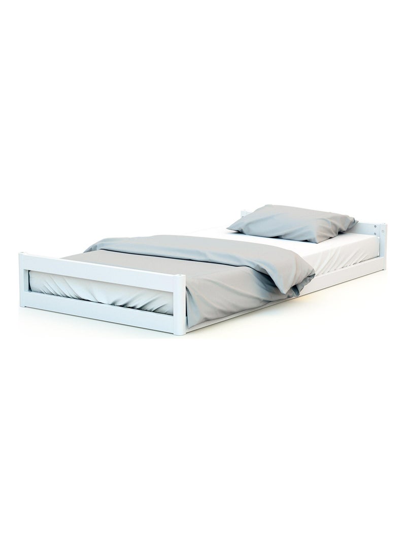 Cuna bebé evolutiva kasa madera Blanco - Kiabi