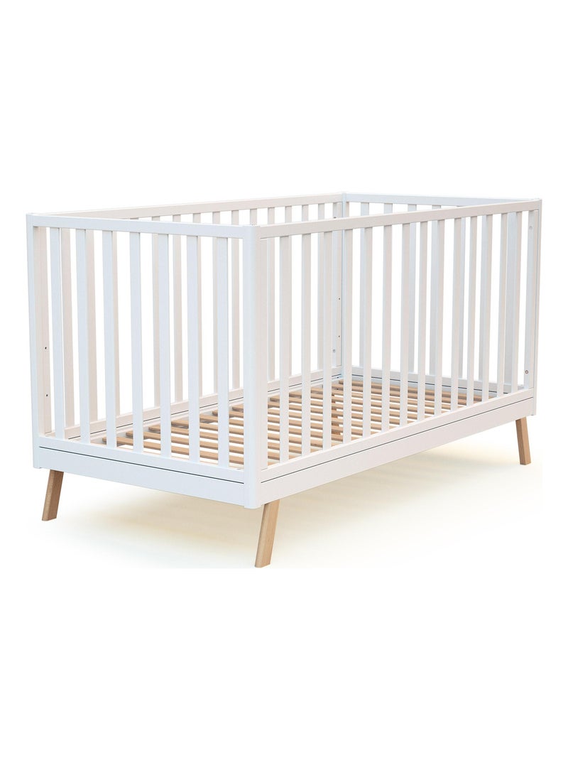 Cuna bebé evolutiva kasa madera Blanco - Kiabi