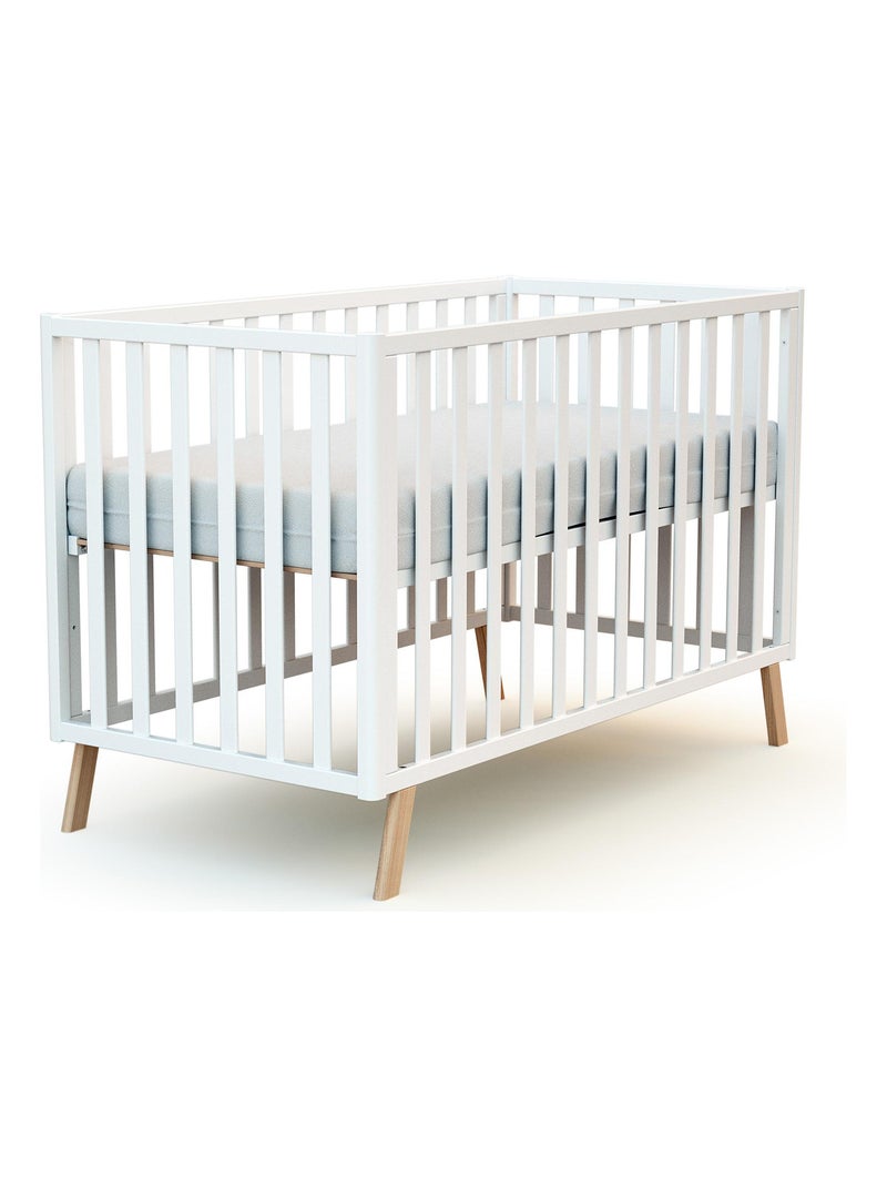 Cuna bebé evolutiva kasa madera Blanco - Kiabi