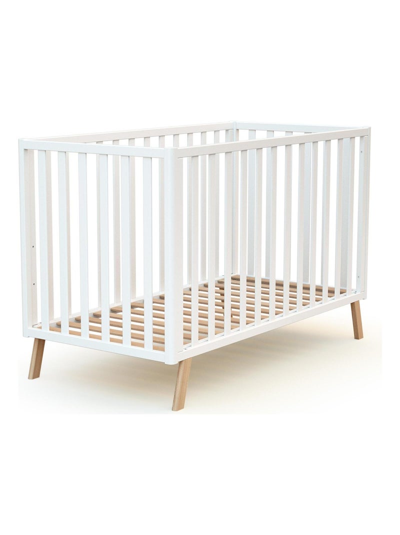 Cuna bebé evolutiva kasa madera Blanco - Kiabi