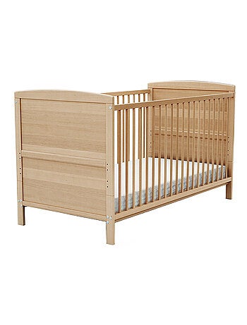 Cuna bebé evolutiva luna madera