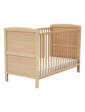 Cuna bebé evolutiva luna madera