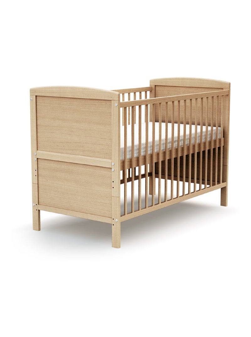 Cuna bebé evolutiva luna madera Beige claro - Kiabi