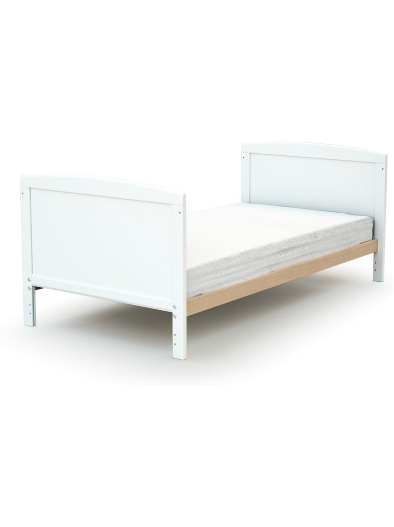 Cuna bebé evolutiva luna madera Beige/Blanco - Kiabi