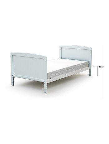 Cuna bebé evolutiva luna madera