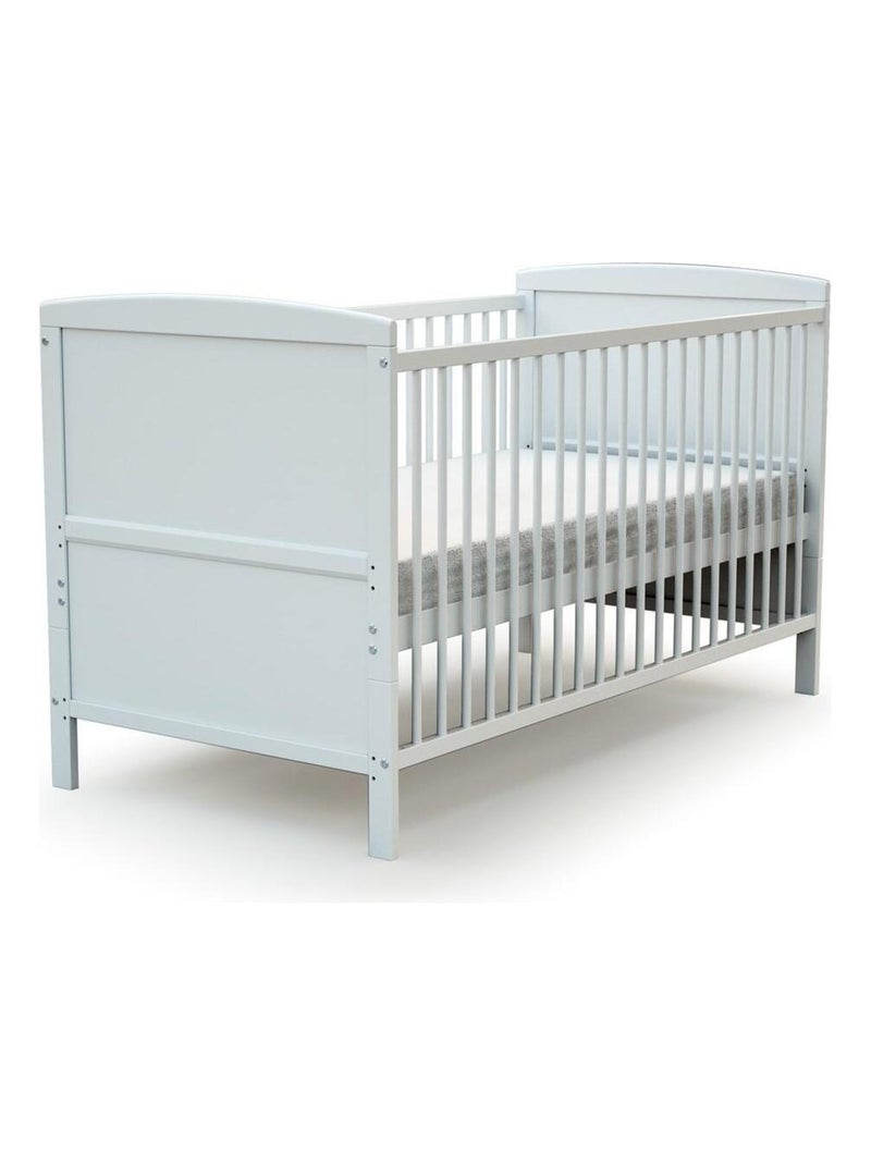 Cuna bebé evolutiva luna madera Blanco - Kiabi