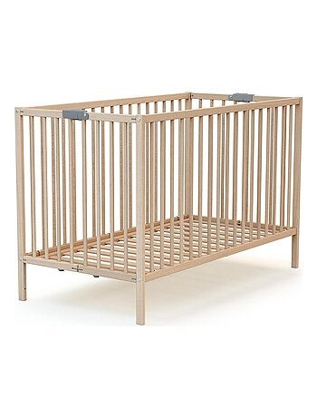 Cuna bebé plegable con colchón madera flex