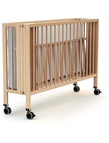 Cuna bebé plegable flow madera