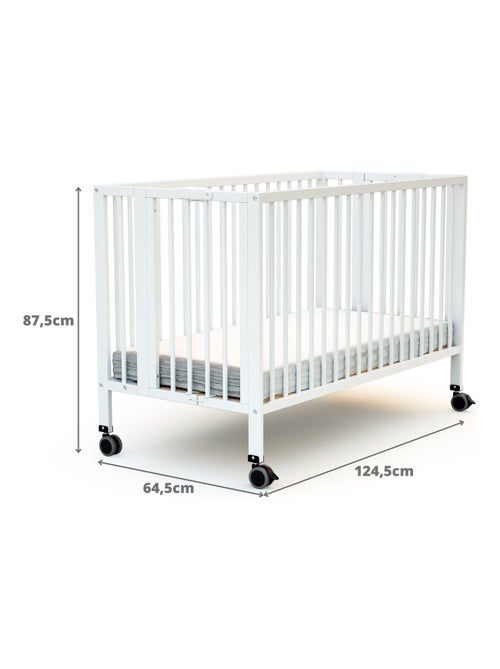 Cuna bebé plegable flow madera - Kiabi Cuna bebé plegable flow madera - Kiabi