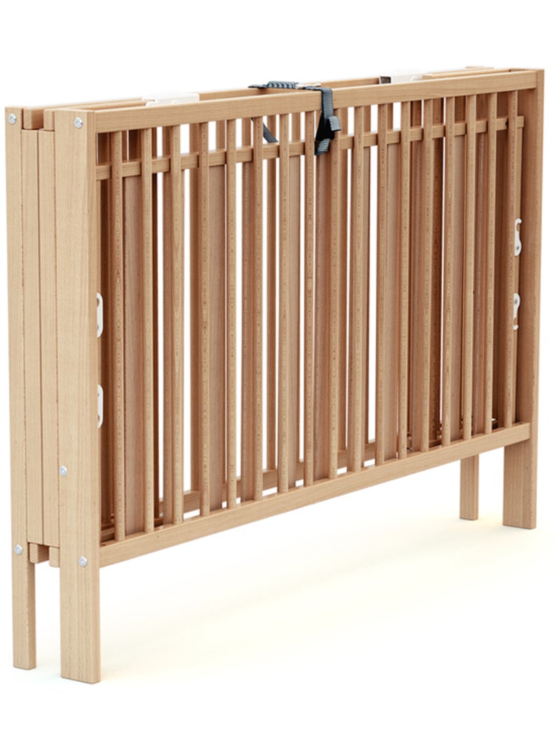 Cuna bebé plegable foldo madera Beige claro - Kiabi