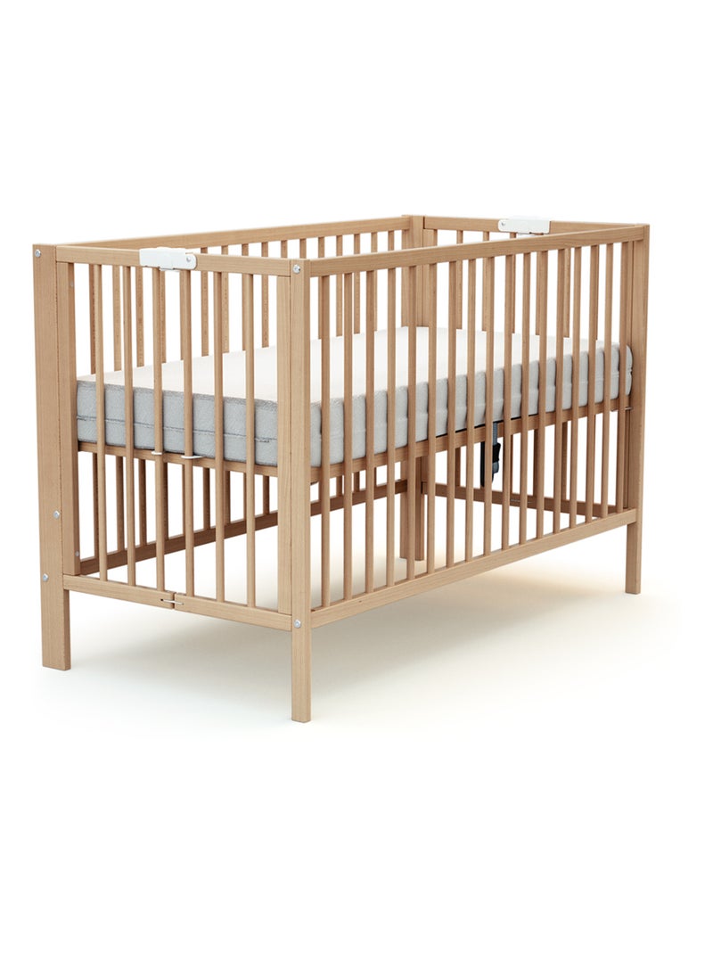 Cuna bebé plegable foldo madera Beige claro - Kiabi