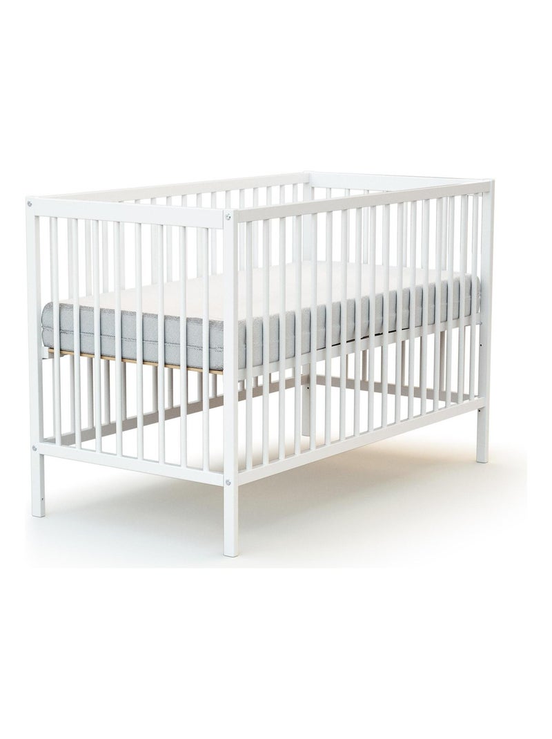 Cuna bebe sona madera Blanco - Kiabi