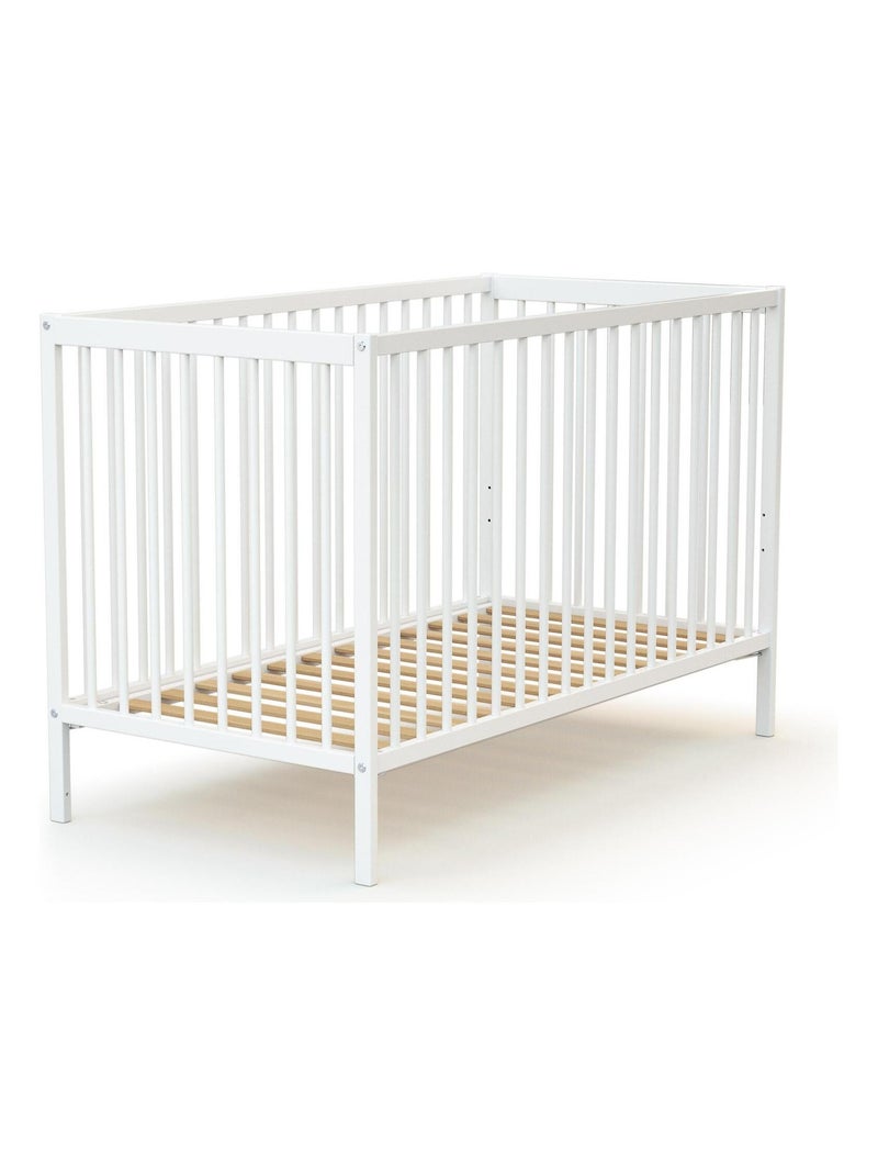 Cuna bebe sona madera Blanco - Kiabi