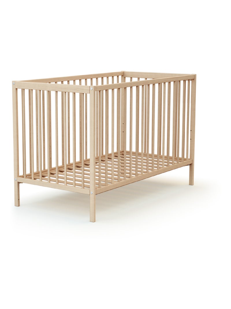 Cuna bebe sona madera Marrón avellana - Kiabi