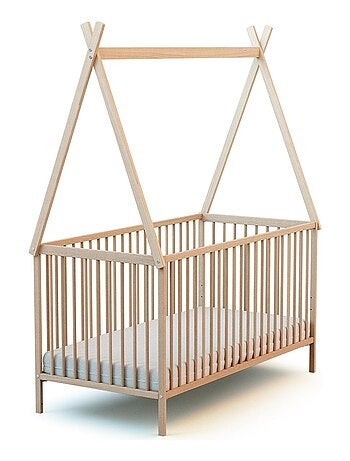 Cuna bebé tipi madera