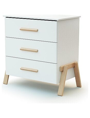 Cuna bebé y cómoda cambiador canaille madera