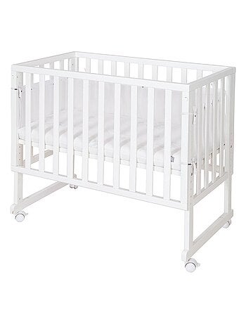 Cuna colecho 3 en 1 con colchón transpirable, barreras y revestimiento de malla 'Roba'